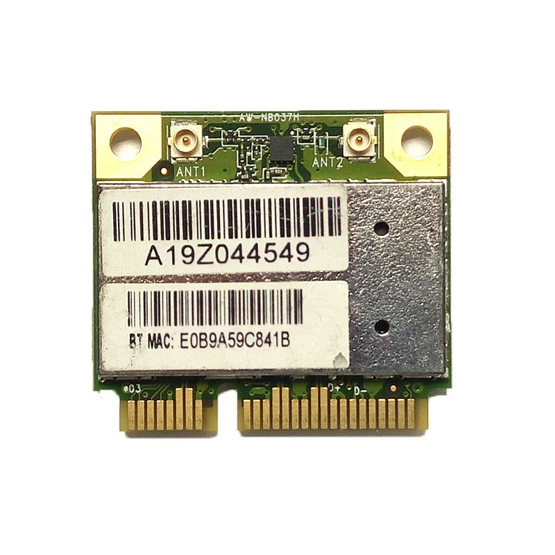 Новинка для AzureWave AW-NB037H AR9285 AR5B195 AR9002WB-1NGCD Half Mini PCI-E Wifi Bluetooth 3,0 Wlan