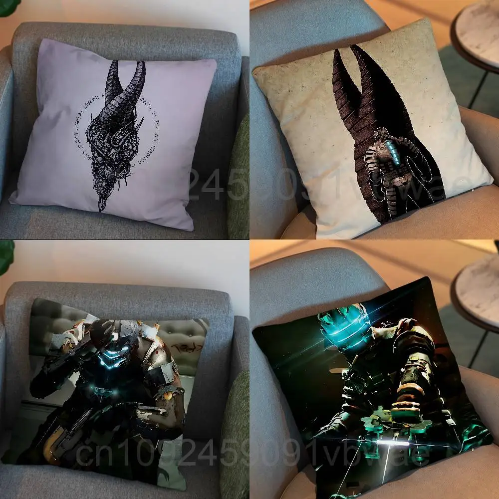 

Kinesis Stasis Dead Space Print Throw Pillow Cover 45×45cm Square Cushion Case for Living Room Bedroom Decor