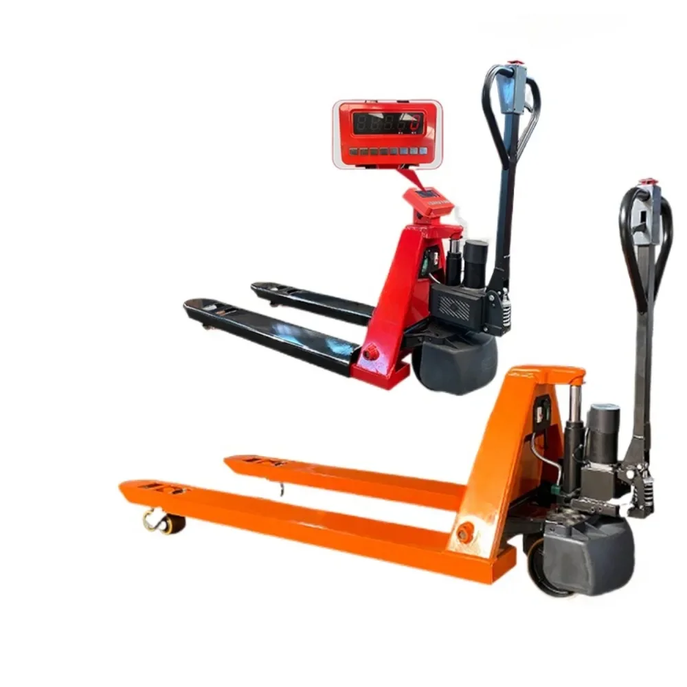 

Lithium battery fully electric electronic scale handling forklift