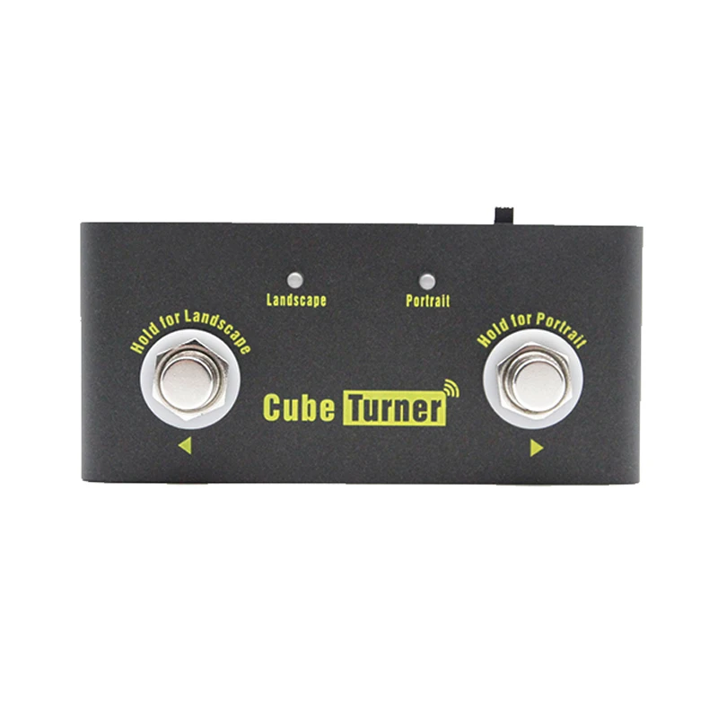 Cube Turner Pedal Guitar Pedalboard External Guitar Effect Pedal Bluetooth-compatible Page Turner for Looper Pro Accessories