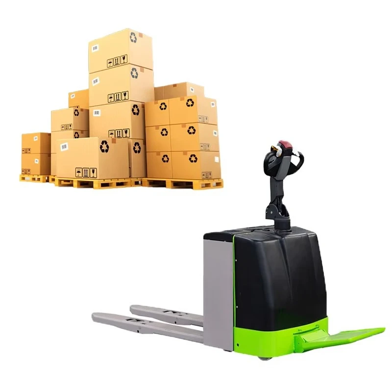 

Small Self Loading Controller Electric Fully Automatic Hydraulic Lifting Vehicle Pallet Loading and Unloading Electric Stacker
