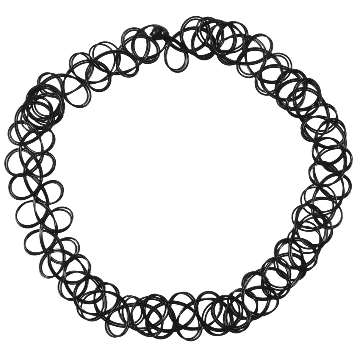 T71C Tatuagem vintage preta elástica tornozeleira pulseira retrô henna