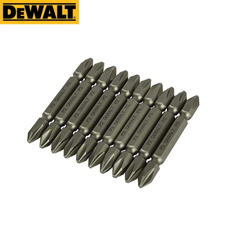 DEWALT DWA00003 Double Ended Screwdriver Bit Set 10 Pcs 65mm 110mm Power Tool Accessoriess DWA00002 Double Ended Bits