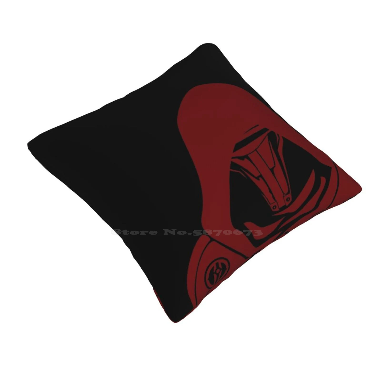 Darth Revan Peekaboo In Red Throw Cushion Pillow Cover Revan Kotor Knights Of The Old Republic Republic Comandos Malak Carth