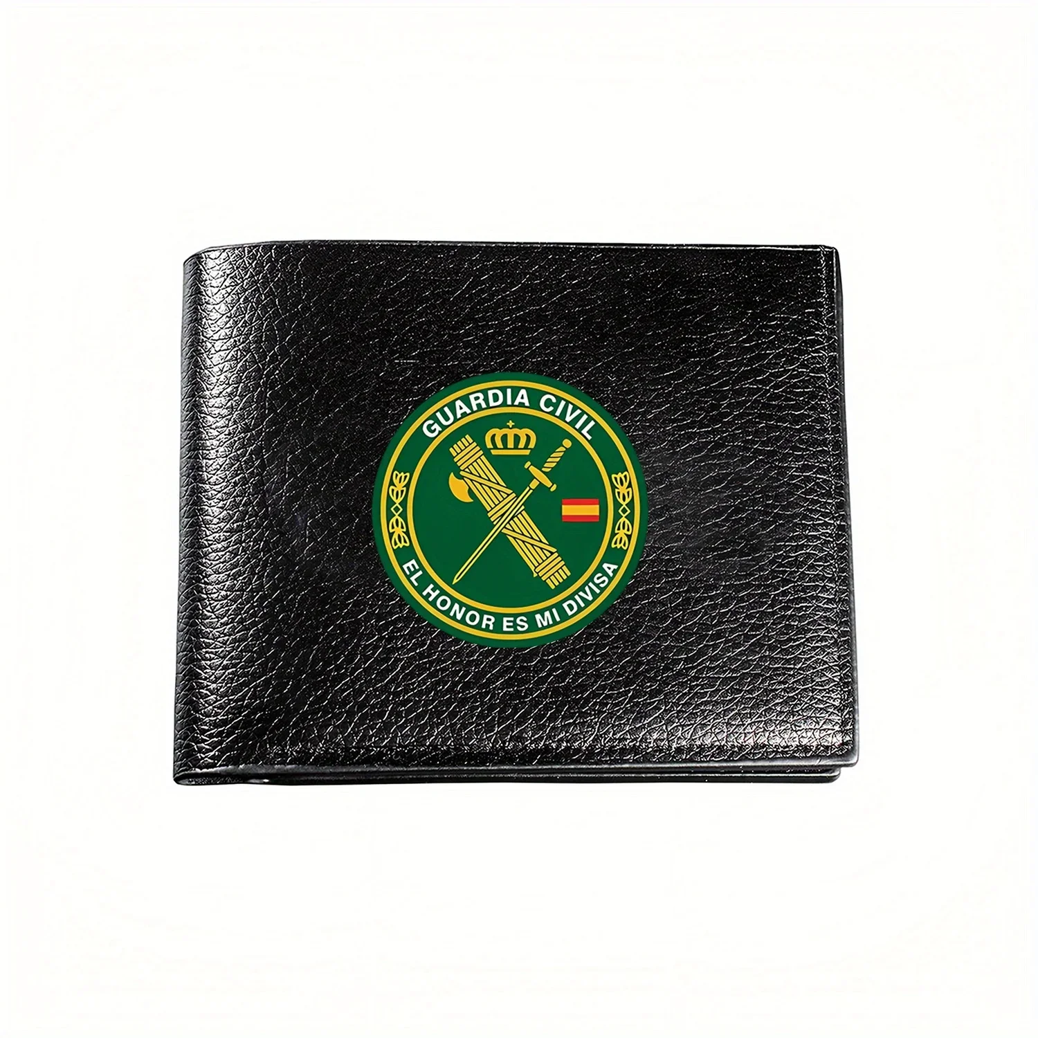 Emblema da Guardia Civil: carteira agradável do Crachá da Guardia Civil Espanhola. Carteira masculina de negócios casual elegante simples e prática de qualidade