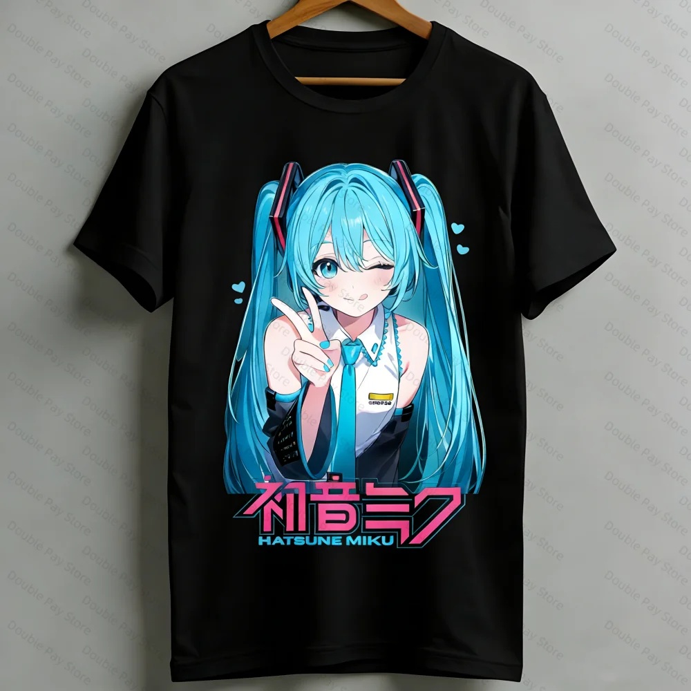 เสื้อยืดลายตัวละครฮัตสึเนะ มิค - Summer Clothing Aesthetic บทวิจารณ์และราคา