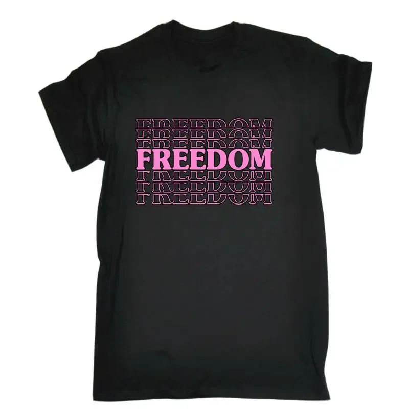 Freedom Is Earned Through Blood Sweat And Sacrifice Mens Funny T Shirt