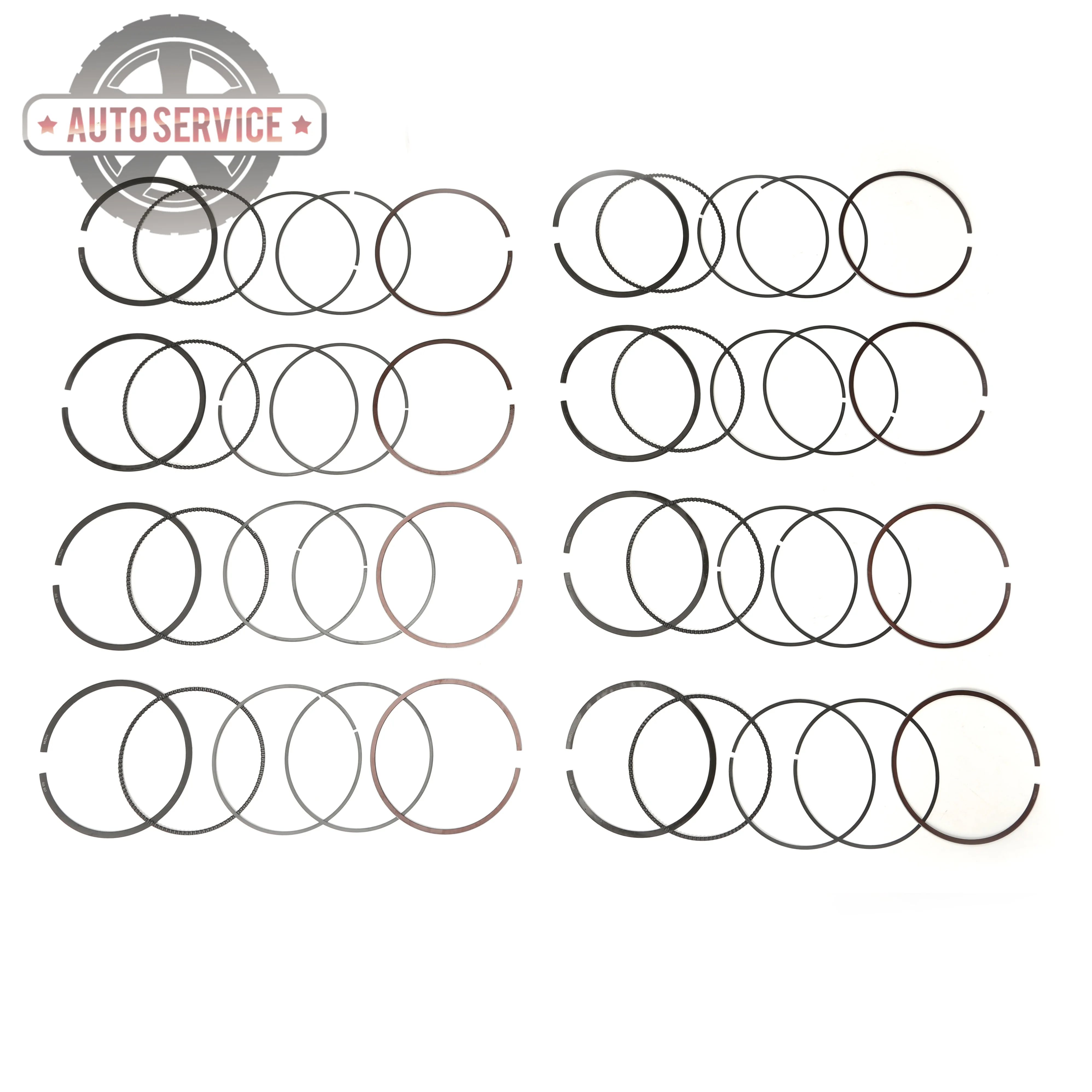 WG1213521 47907640 Car 92mm Engine Piston Rings Set 8PCS For BMW 5 Series E60 2002-2009 545i E63 E64 645Ci E66 745Li X5 4.4i