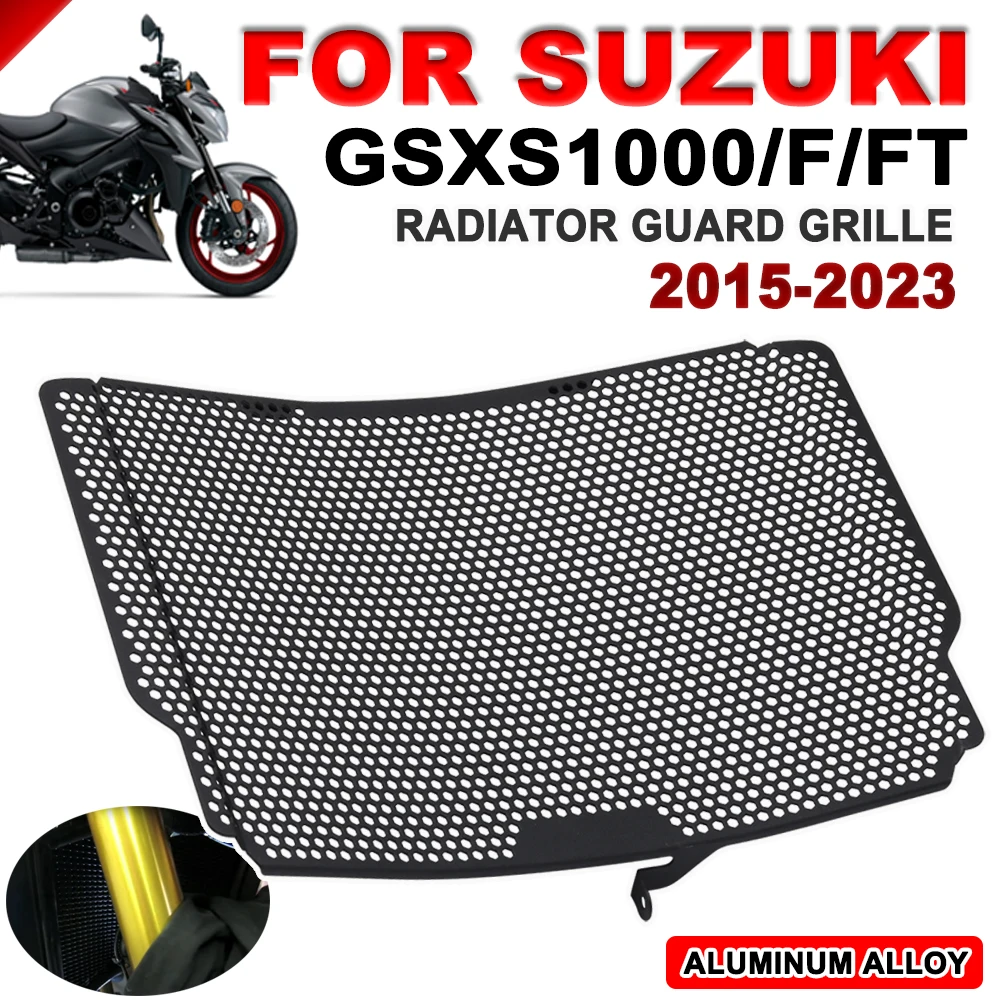 For Suzuki GSX-S1000 GSXS1000 GSXS 1000 GSX-S1000F 2015-2023 Motorcycle Accessories Radiator Guard Grille Grill Cover Protector