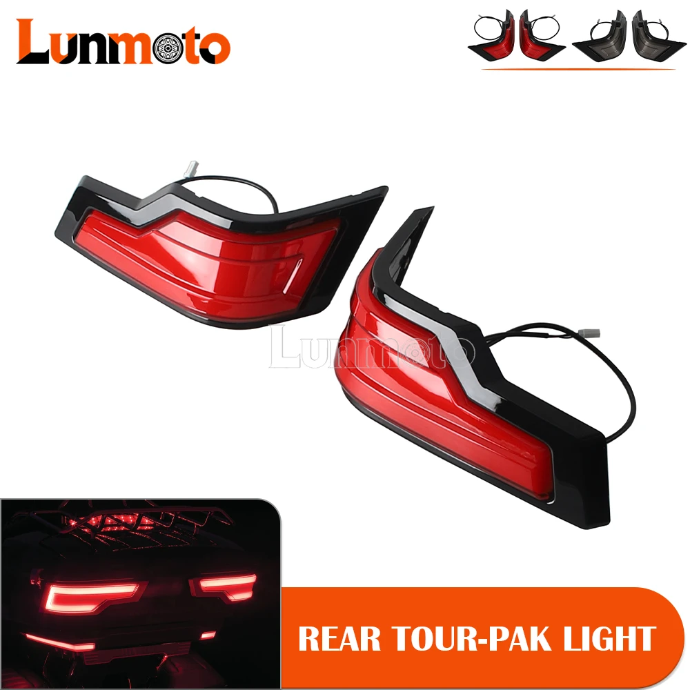 

Задний фонарь LED для мотоциклов Harley Road King, Ultra Classic, Limited, Electra, Street, Road Glide 2014-2022, стоп-сигнал, габаритный огонь