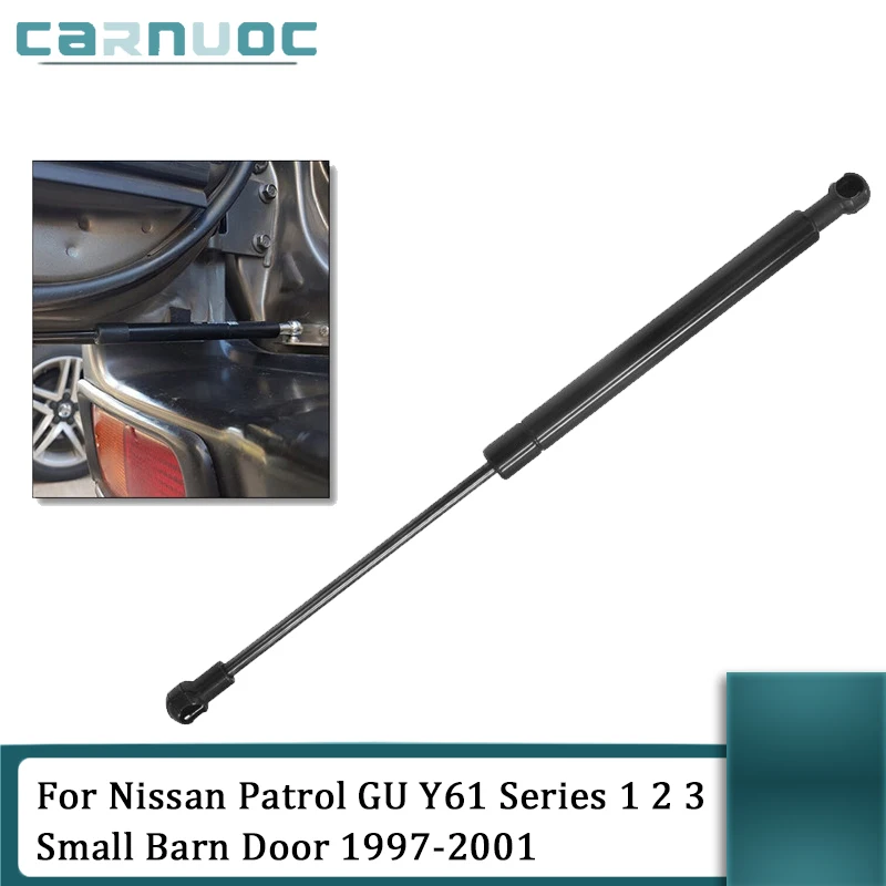 1Pcs For Nissan Patrol GU Y61 Series 1 2 3 Small Barn Door Absorber Hydraulic  Support Rod Rear Barn Door Gas Strut Sets Shock