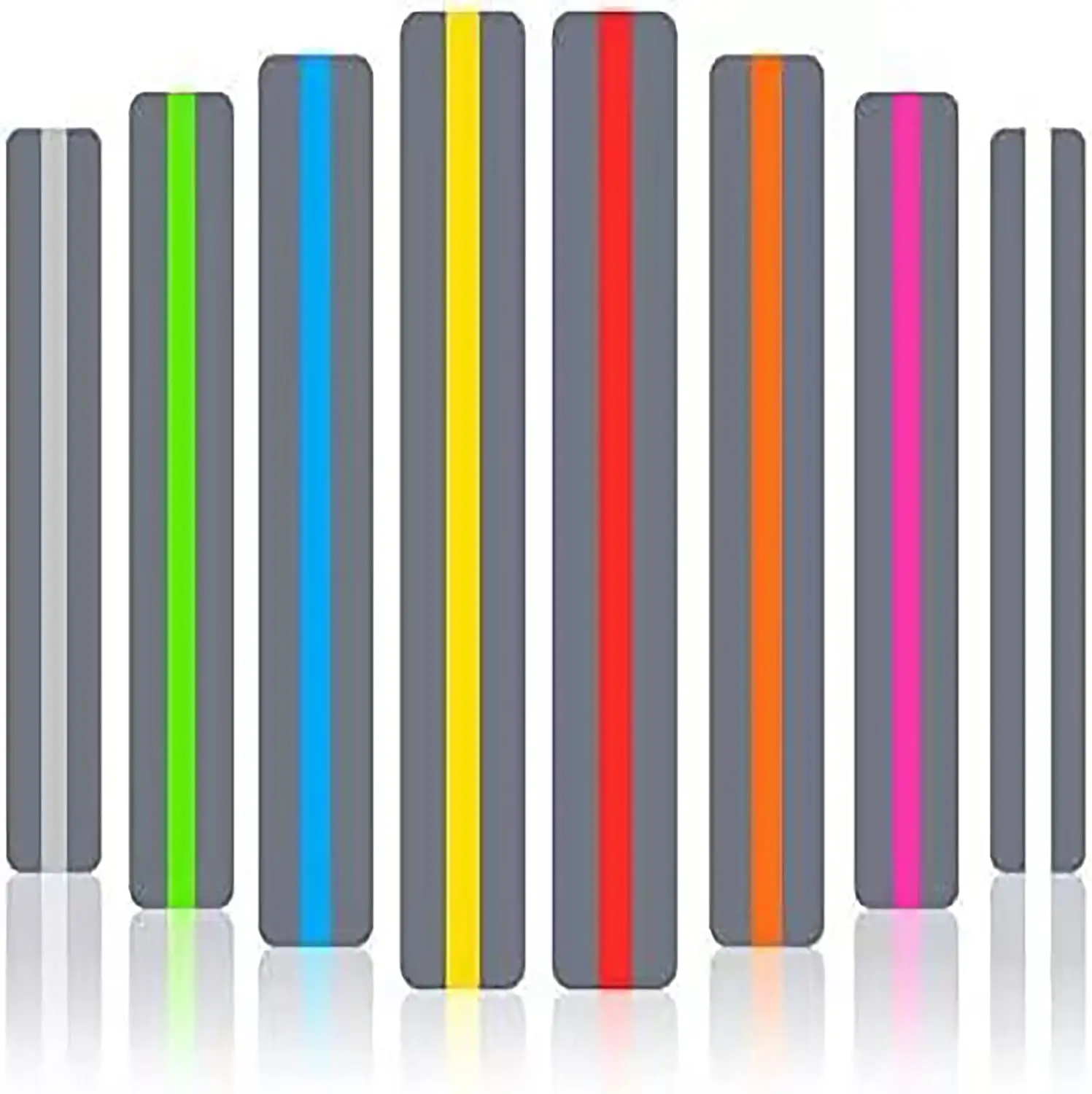 

32 Pcs Guided Reading Strips for Dyslexia, Colored Overlays, Assorted Colors, Teacher Supplies