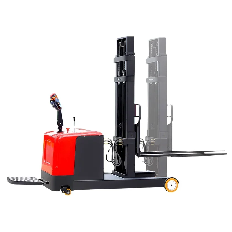 Forklift fleksibel 1500kg 3,5 meter, self loading, rekliner, stacker palet elektrik