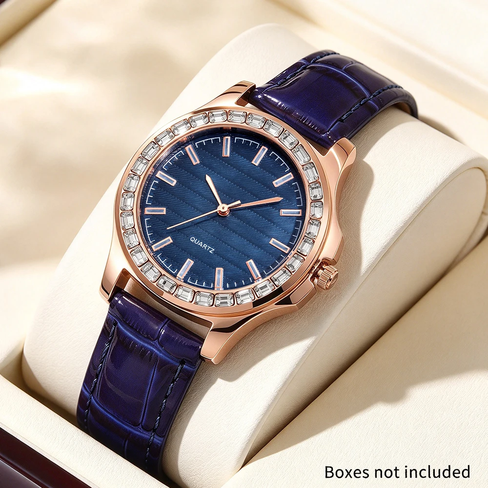 1pc Elegant and Exquisite Women's Quartz Watch Available in Multiple Colors, Suitable as a Gift for Friends