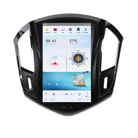 Android 13.0 8+256GB Radio For Chevrolet Cruze 2012-2015 Tesla Screen GPS Navigation Unit Multimedia Radio Tape Recorder Stereo