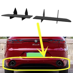 Fit Alfa Romeo Tonale 2022--on Year Rear Diffuser Bumper Lips Spoiler Splitter Body Kit Accessories