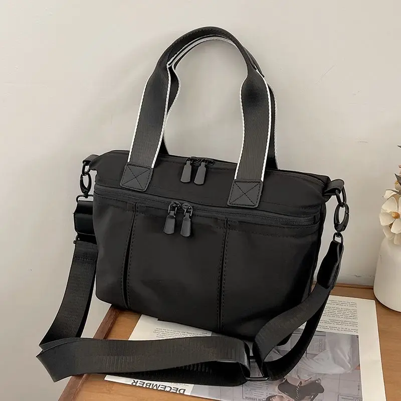 minority commuting all-match Nylon fabric handbag female New style advanced Large capacity Single shoulder crossbody Tote bag