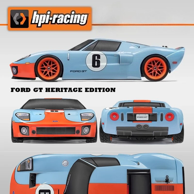 Hpi 1/10 rc carro esportivo 4wd de alta velocidade sem escova controle remoto carro de corrida simulação modelo de controle remoto brinquedo presente para adultos