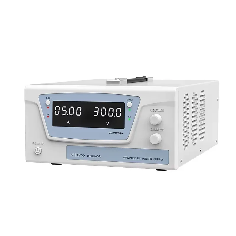 

KPS3005D 300V/5A 1500W Programmable DC Power Supply, Regulated by Coded Switch, With OCP Short Circuit protection