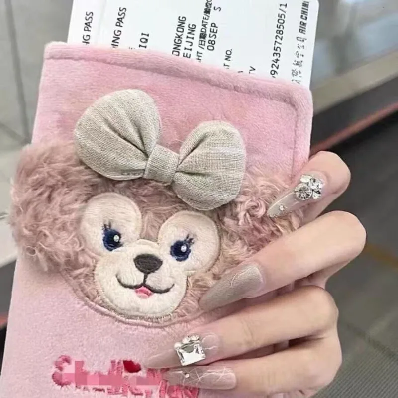 

Anime Disney 2026 New Passport Holder LinaBell ShellieMay Oseltamivir Passport Protective Cover Document Package Card Holder