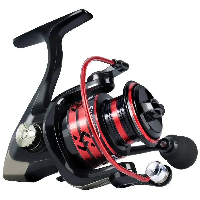 

Sougayilang 1000-4000 Spinning Fishing Reel With Aluminum Spool Ultra Light Saltwater Freshwater Reels