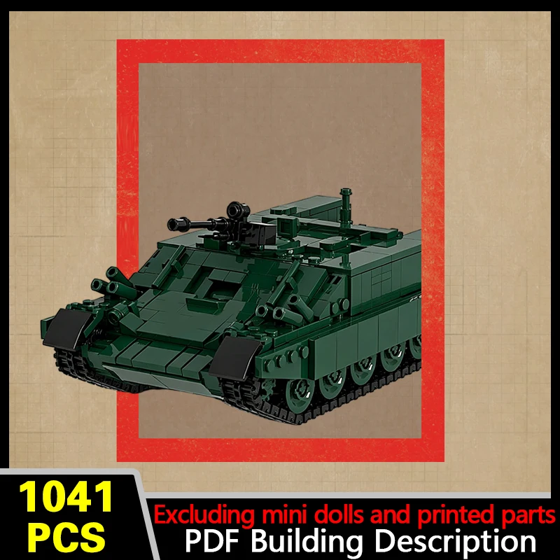 BMO-T Armored Personnel Carrier Model MOC Building Bricks War Equipment Modular Technology Gifts Holiday Assemble Children Toys