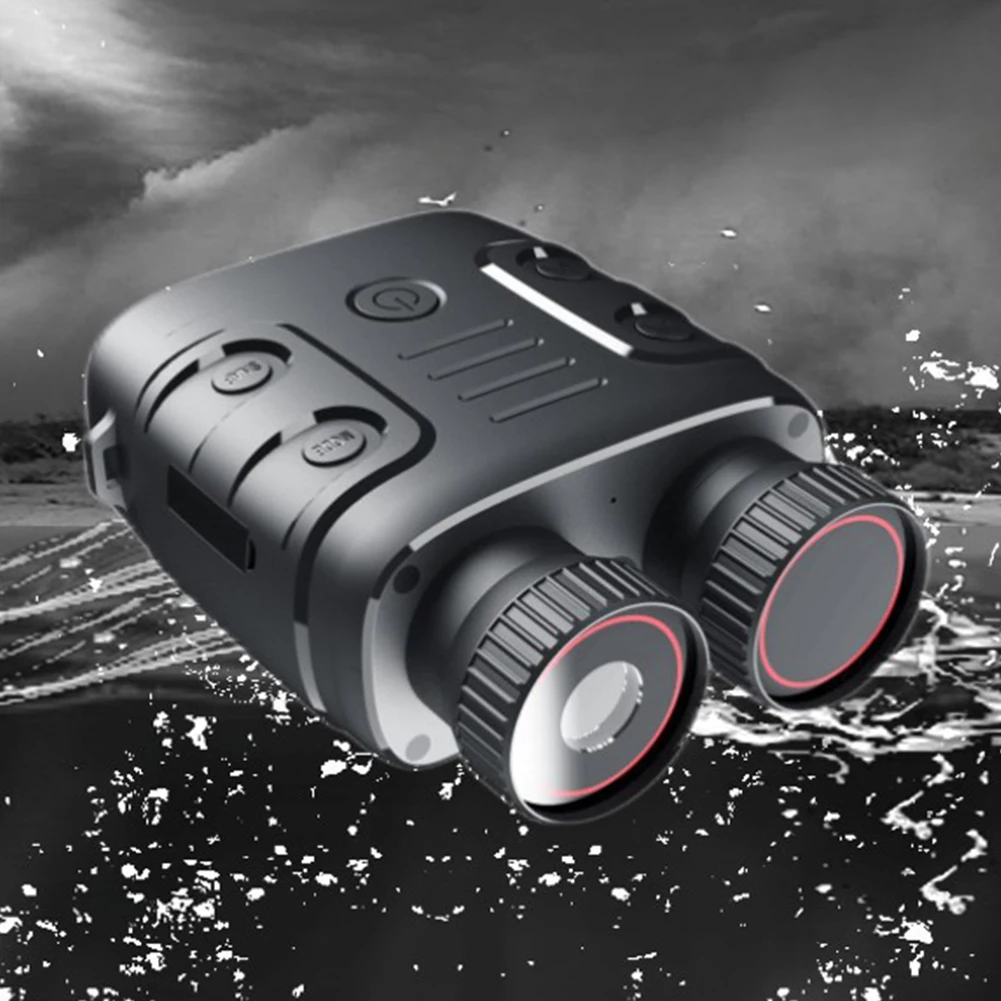 Professional Binoculars High Magnification Micro Night Vision Portable Telescope Full Dark Viewing Distance Infrared Binoculars