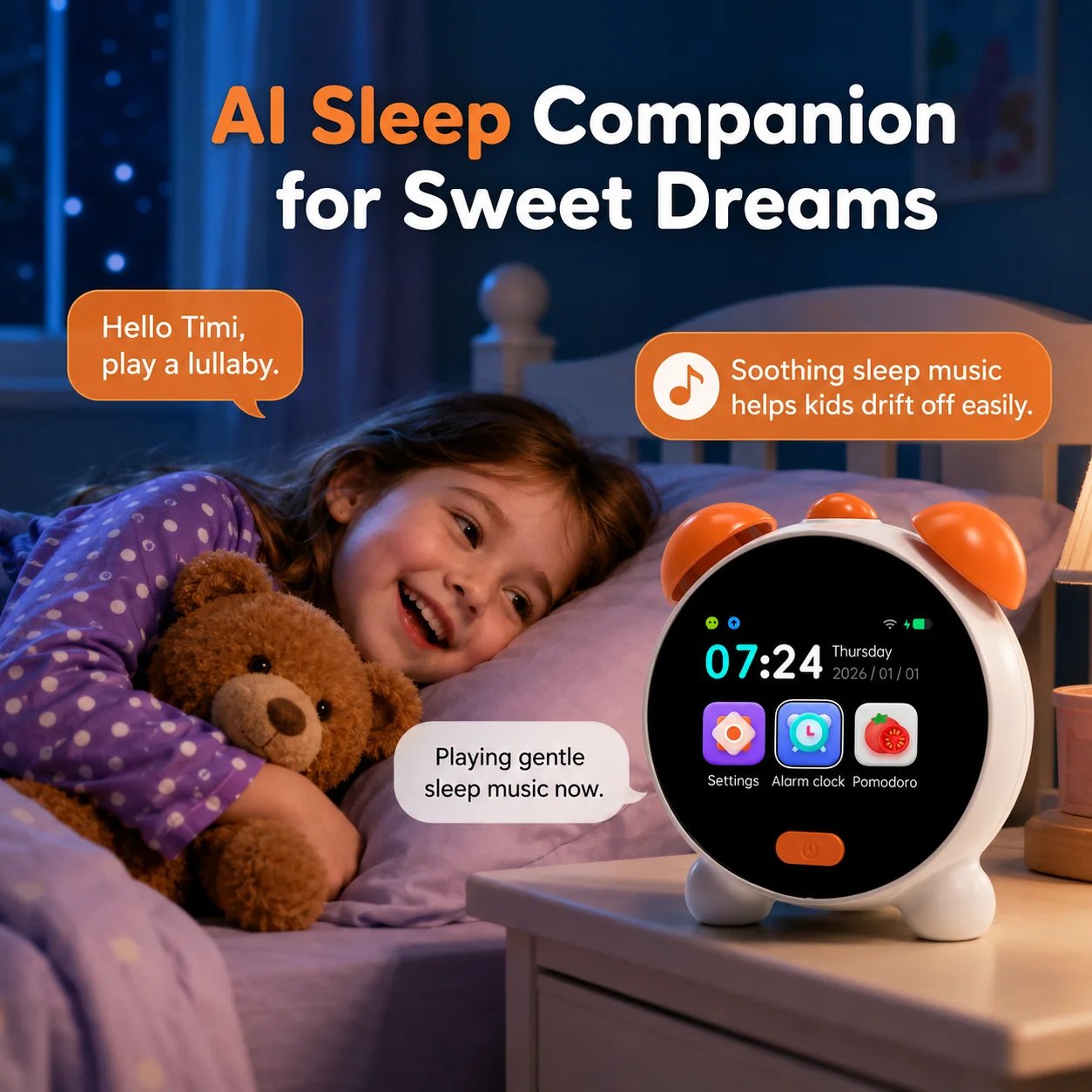 Reloj Despertador Inteligente  - Sound Sleep Trainer Clock reseña y precio