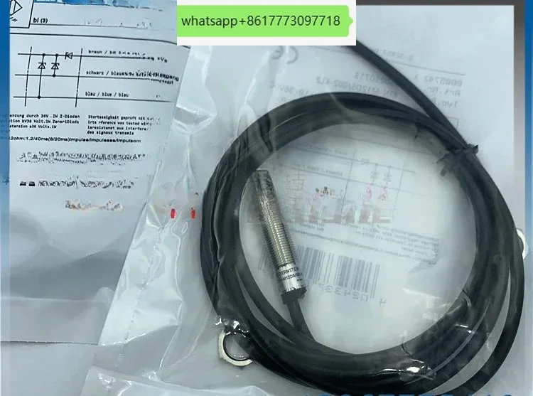 Cylindrical thread inductive proximity switch KIN-M12DS-002-KL2 DC second wire normally open 24V sensor