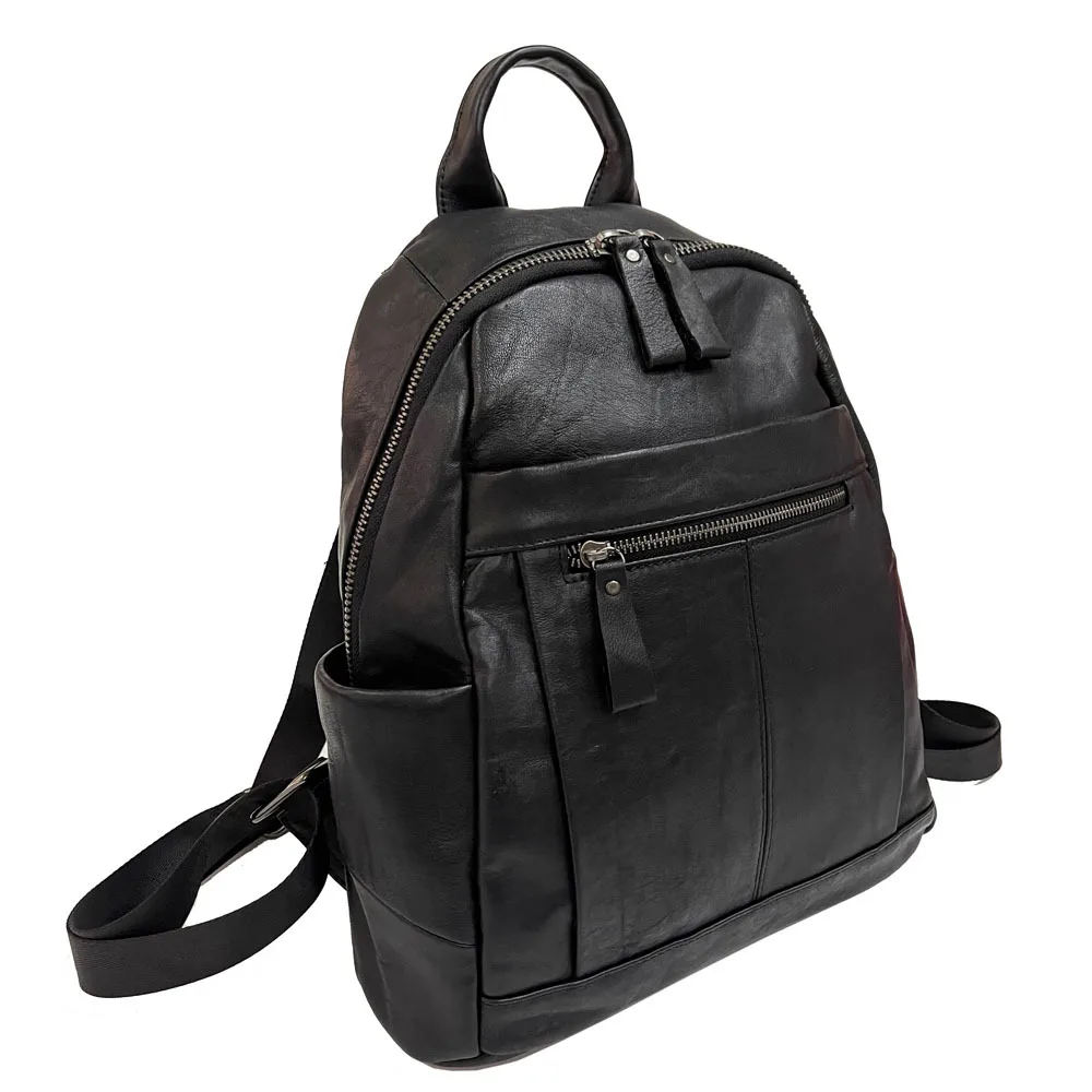 2024 New Women Soft Leather Backpack