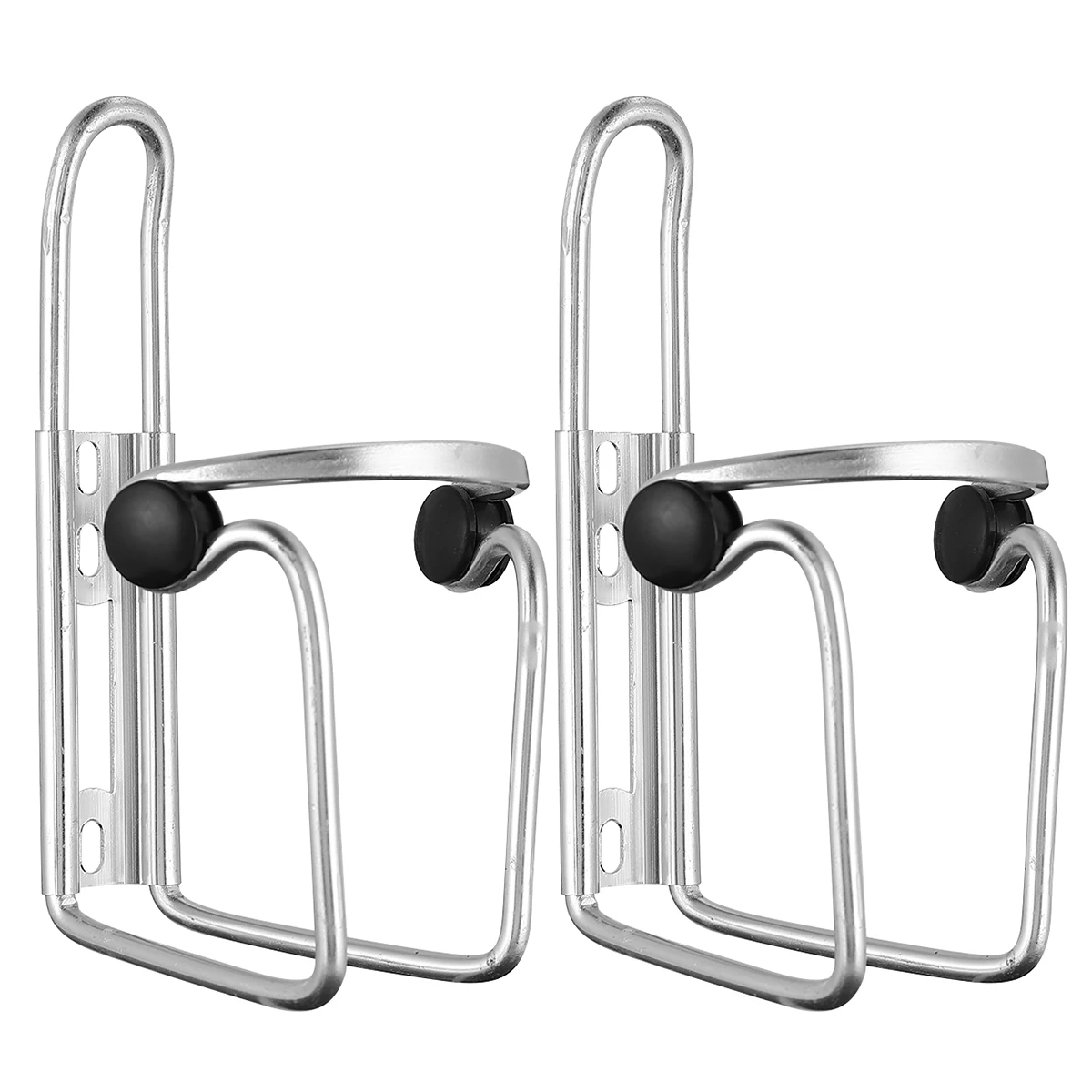 

2PCS Aluminum Alloy Water Bottle Rack Durable Fashion Bike Holder Bracket Cycling Drink Mount Support Outdoor Metal