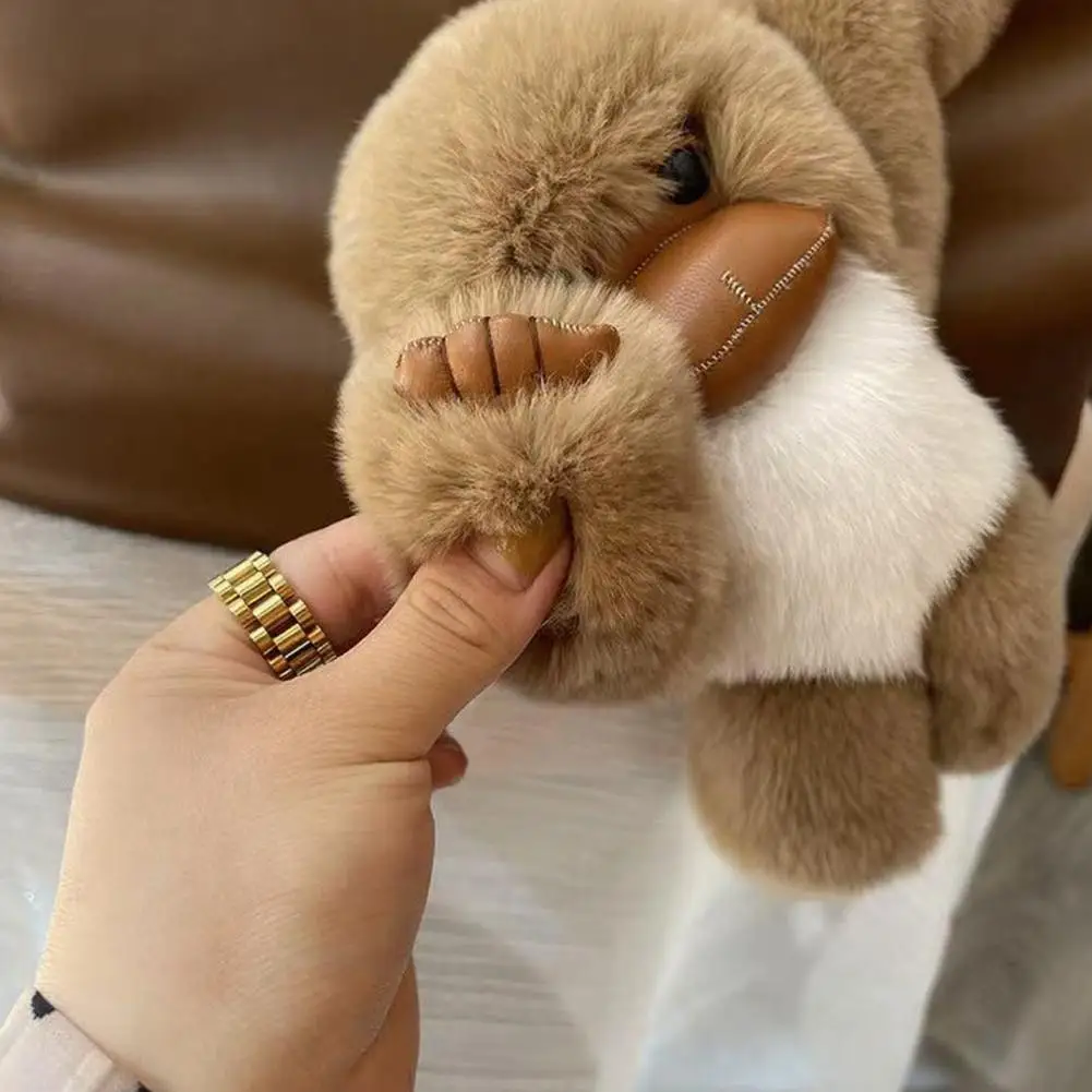 Macaco brinquedo de pelúcia adorável macaco boneca brinquedo de pelúcia para carro pendurado macio fofinho sorte braço longo macaco ornamento presente para crianças amantes