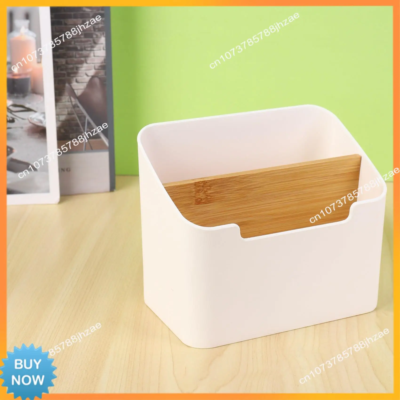 A10R Remote Control Holder Desk Storage Organizer Box Container For Desk, Office Supplies, Home