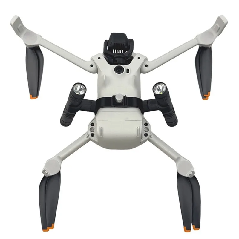 A99E-For DJI Lito1 X1 Night Flight Light Searchlight Fill Light Bracket And Dual-Use LED Light Night Light Bracket Accessory