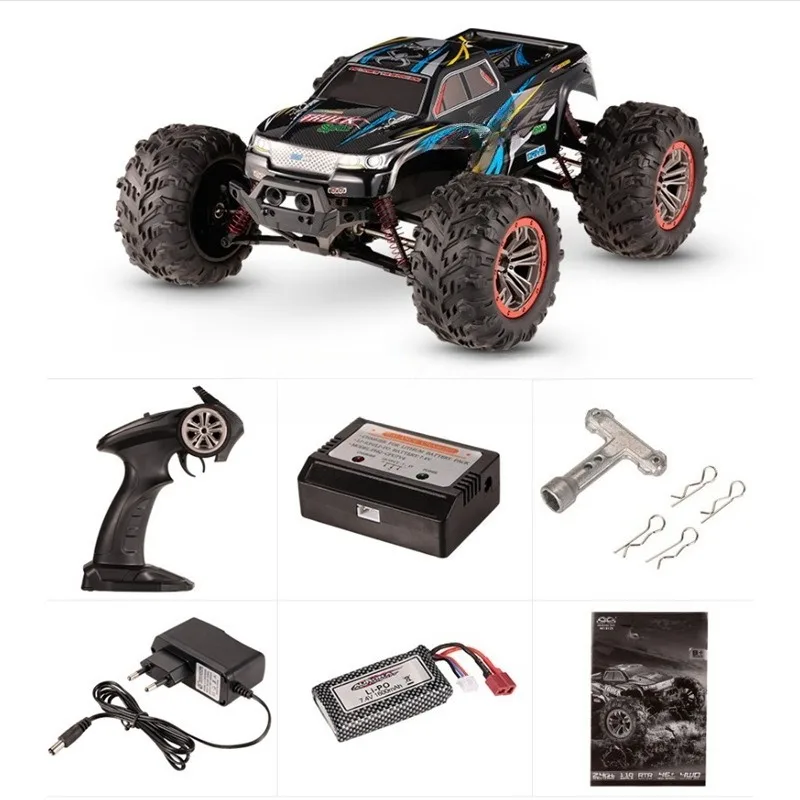 

9125 4WD climbing car original car shell motor anti-collision parts metal shock absorber battery toy mold accessories 1
