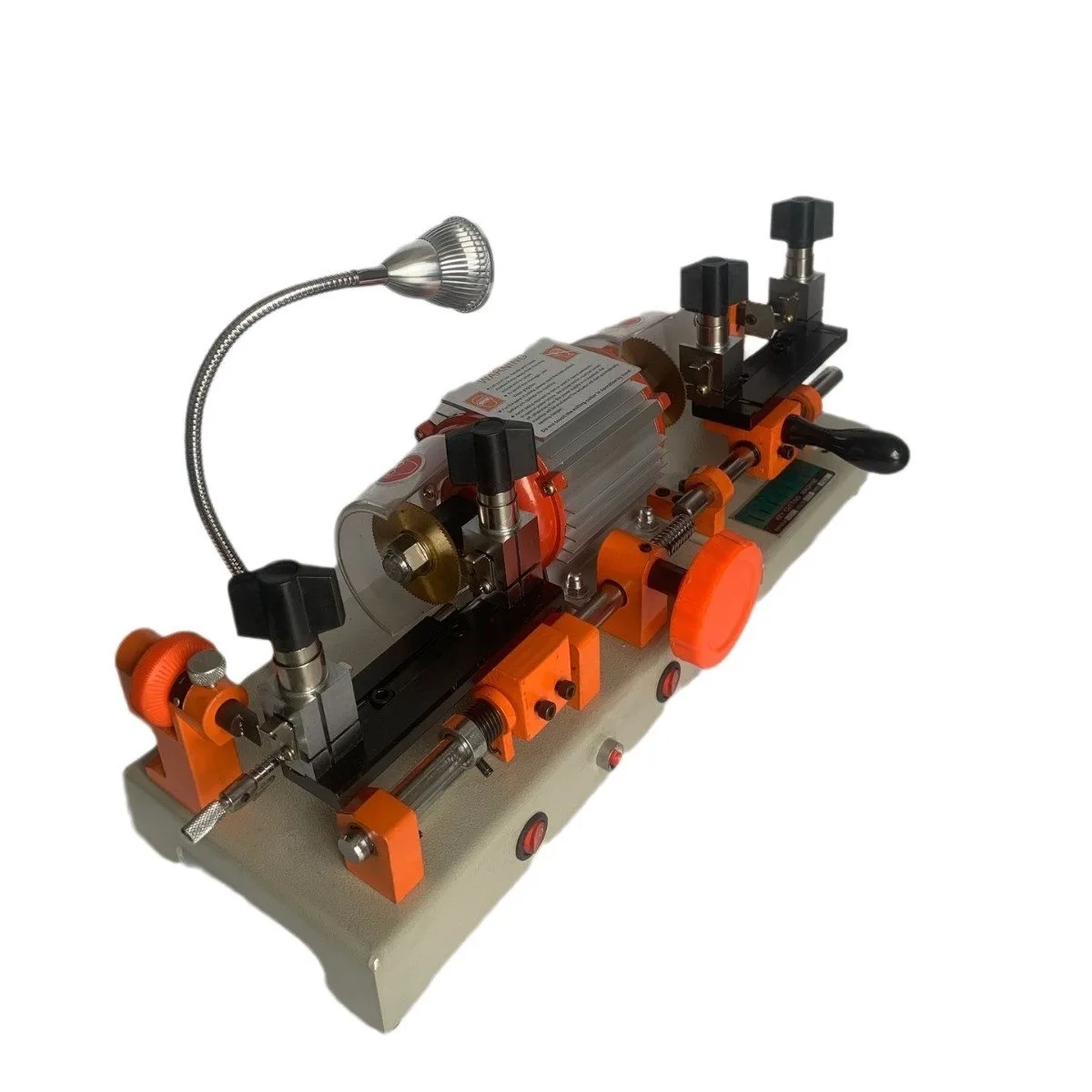 Precision Multi-Functional Vertical Key Machine New Manual Locksmiths Equipment with Motor Industrial Punching Lock Key
