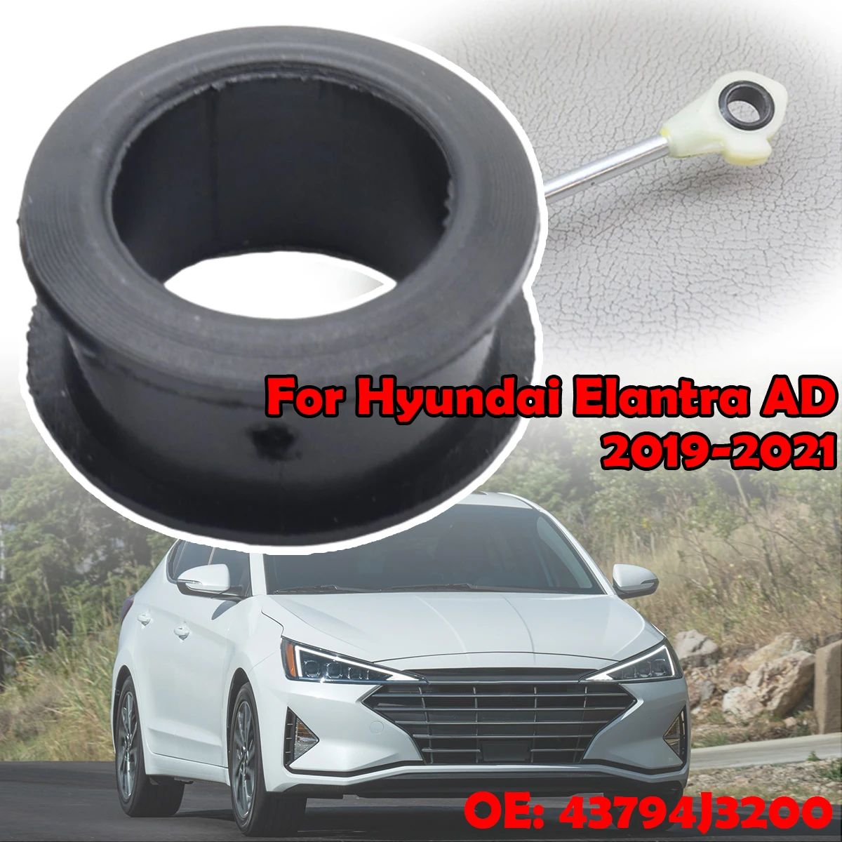 

Втулка троса переключения передач для Hyundai Elantra AD, оба конца, с уплотнительными кольцами, прочная, аксессуар для автомобиля, 43794J3200