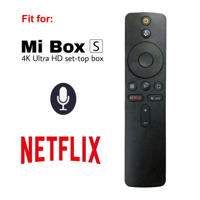 XMRM-006 بديل جهاز التحكم عن بعد لـ Xiaomi MI Box S MDZ-22-AB صندوق التلفزيون الذكي بلوتوث صوت RF