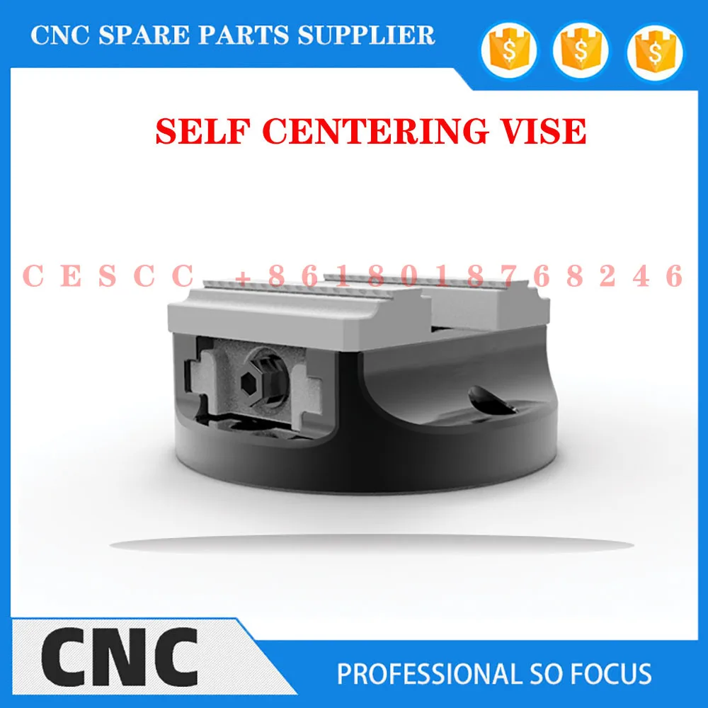 Self-centering five-axis vise 45° sawtooth CNC special-purpose synchronous motion seeking precision four-axis vise fixture