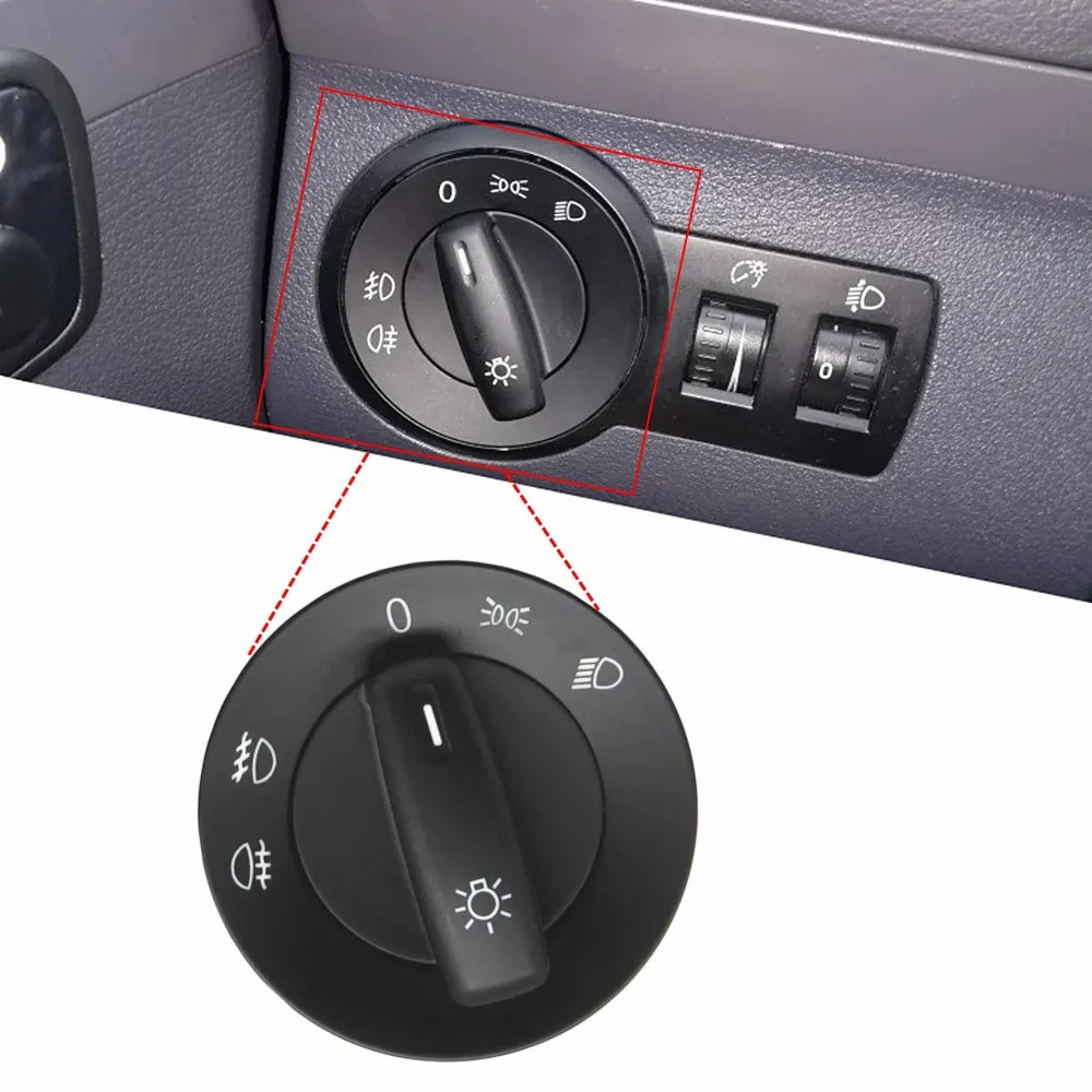 ​Headlight Switch Fog Lamp Switch Knob For VW Caddy III Golf Jetta Passat Touran 1K0941431Q 3