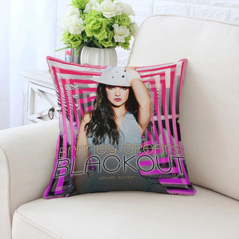 

Cushion Covers for Decorative Cushions B-Britney Spears Fan Gifts Home Decor Cushion Cover 45x45 Bed Pillowcases Pillow Cases