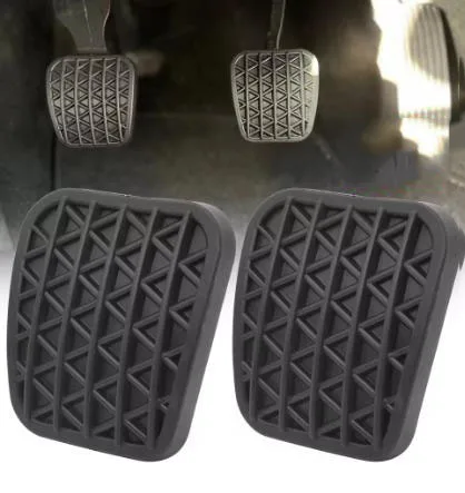 1/2pcs Car Brake Clutch Pedal Pad Rubber Cover For 13281359 13281353 560136 Opel Vauxhall Chevrolet Astra Cars Accessories Parts