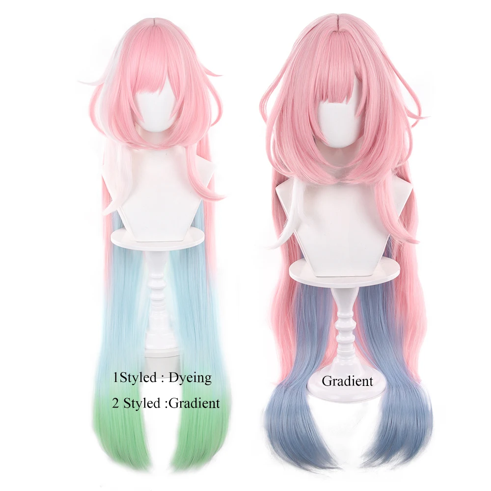 

3 стиля париков для косплея Cyrene: окрашенные/градиентные термостойкие синтетические парики для женщин, для Хэллоуина, косплея, аниме