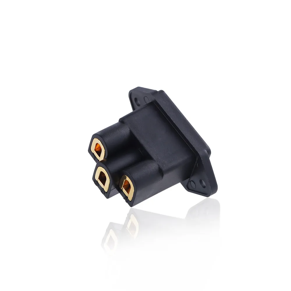 China MONOSAUDIO IB70 Series 10A Pure Purple Copper Solderless IEC High-End Power Socket