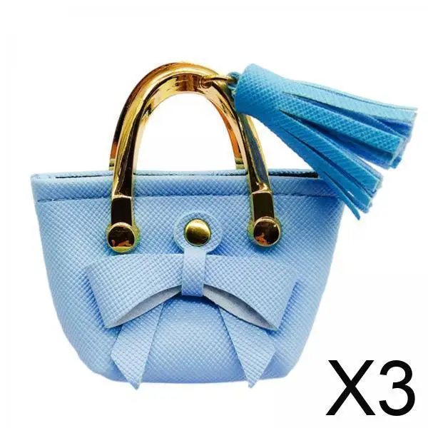 Roupa de boneca masculina bolsa em miniatura escala 1/6 couro pu moda sacola acessório para cena de casa de bonecas