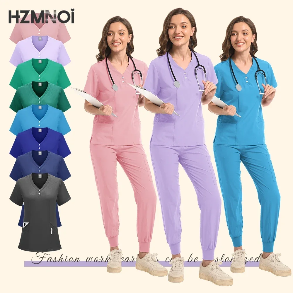 

Hospital Surgery Clothing Medical Uniforms Women Scrubs Sets Doctors Nurses Accessories Dental Clinic Beauty Spa Work Clothes