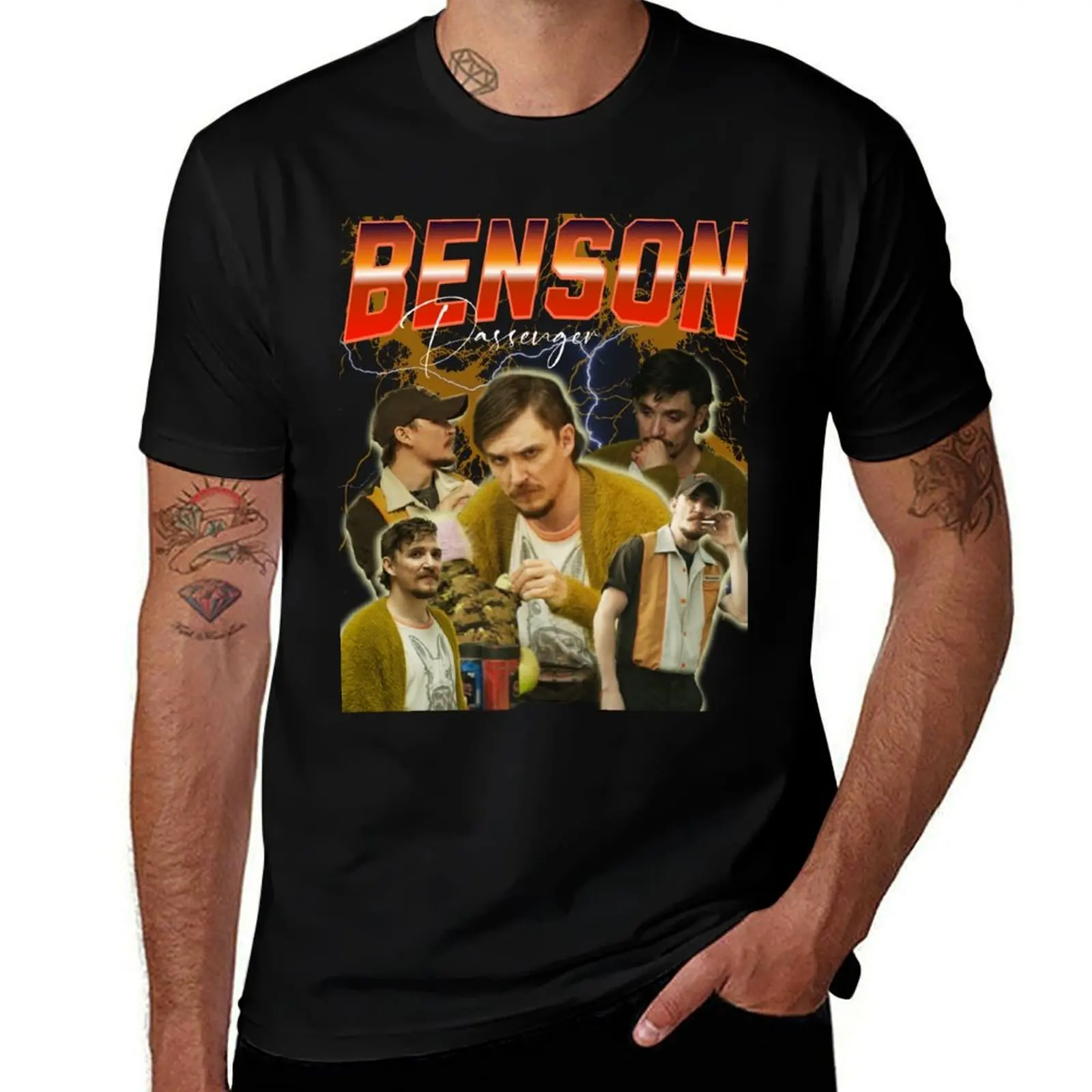 

Benson ‘The Passenger’ Retro Tee. T-Shirt Louboutins custom t shirt custom shirt vintage anime shirt mens designer t