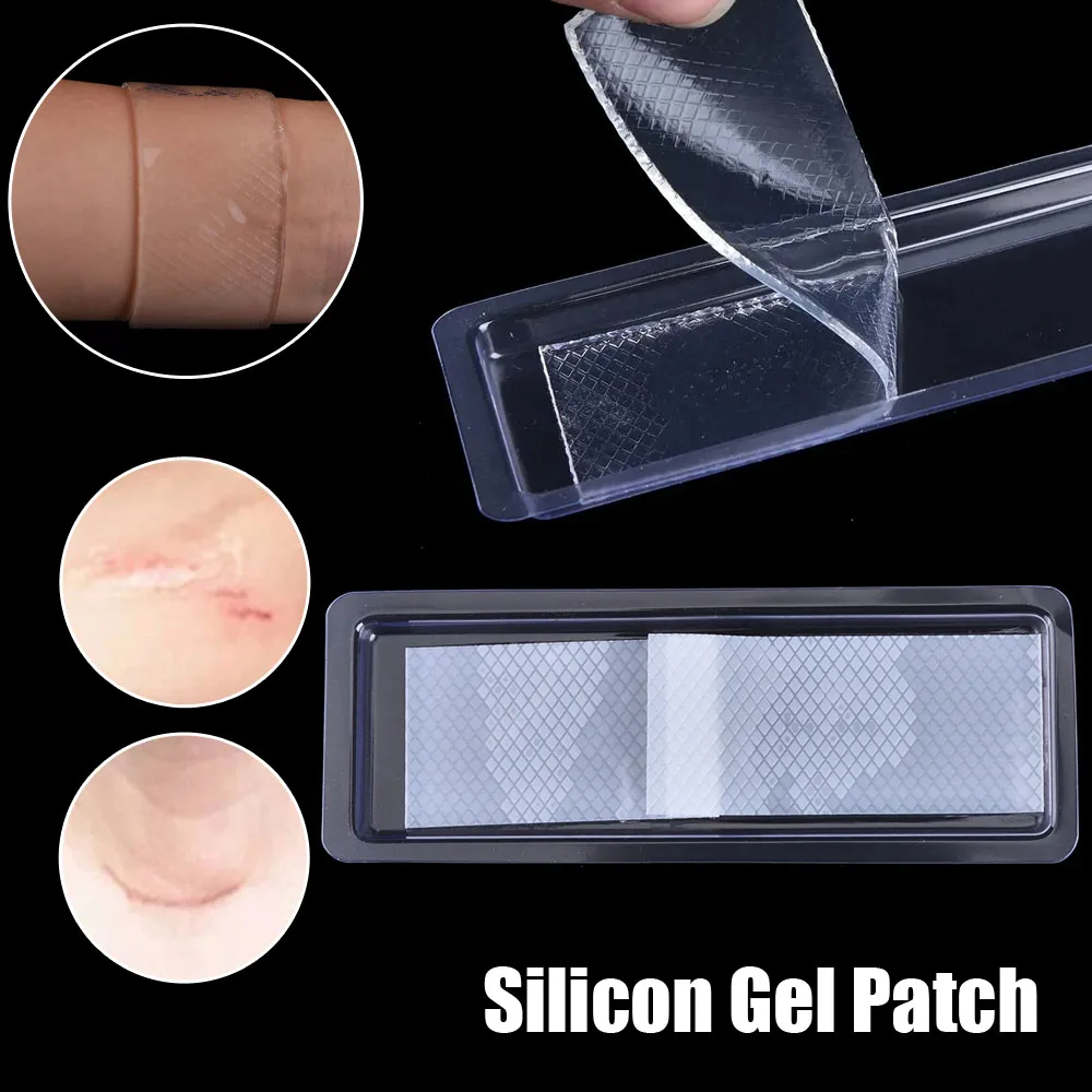 

1pc 3.5*12cm Silicon Gel Patch Scars Caused By Injuries Burns Efficient Beauty Removal Scar Silicone Gel Sheets Tape Scar Away