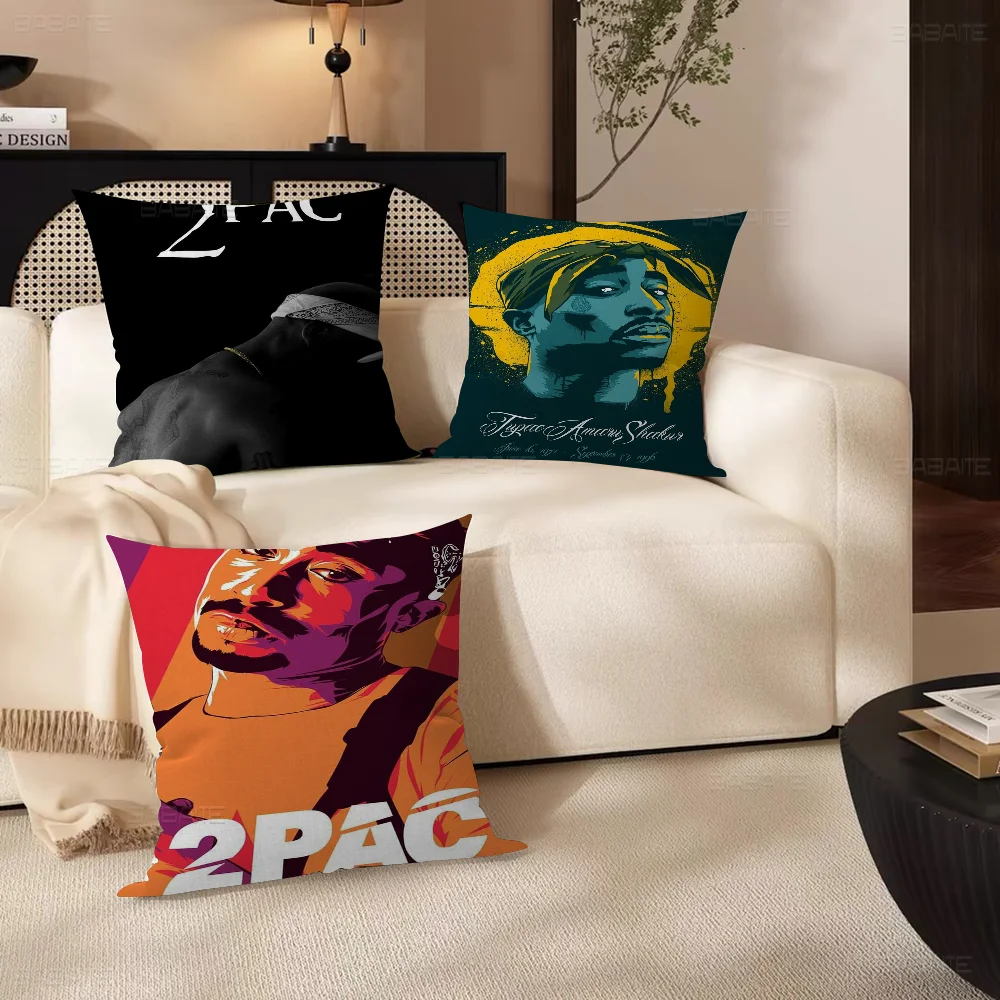 Rip Raper 2pac Personalized Picture Text Home Decorative Pillows Household Gifts 45x45cm