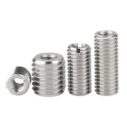 M2 - M16 Self Tapping Thread Insert Self Tapping Screw Bushing Slotted Type Thread Repair Inset